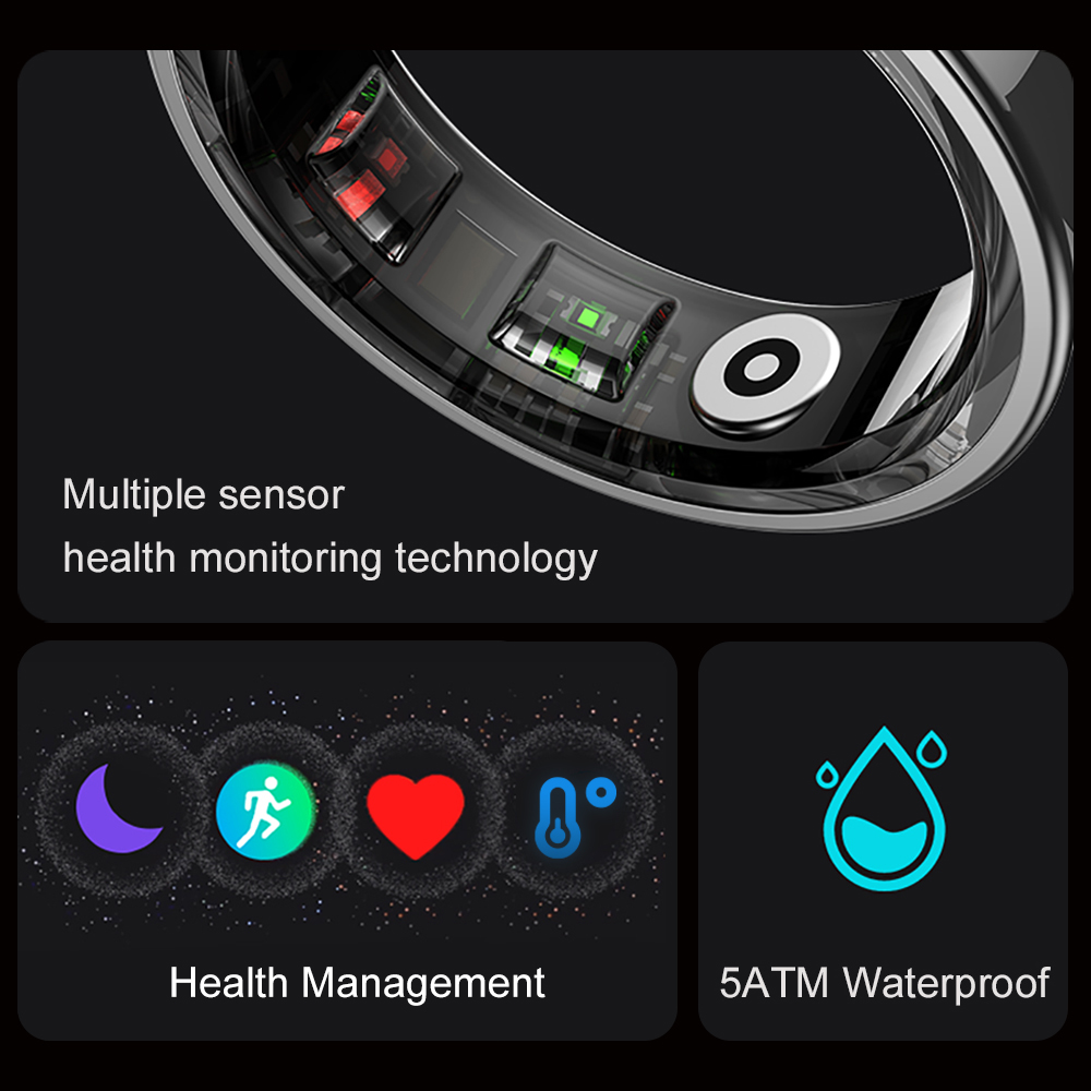 2024 COLMI R09 Smart Ring Men  - Smart Ring Health incelemesi ve fiyatı