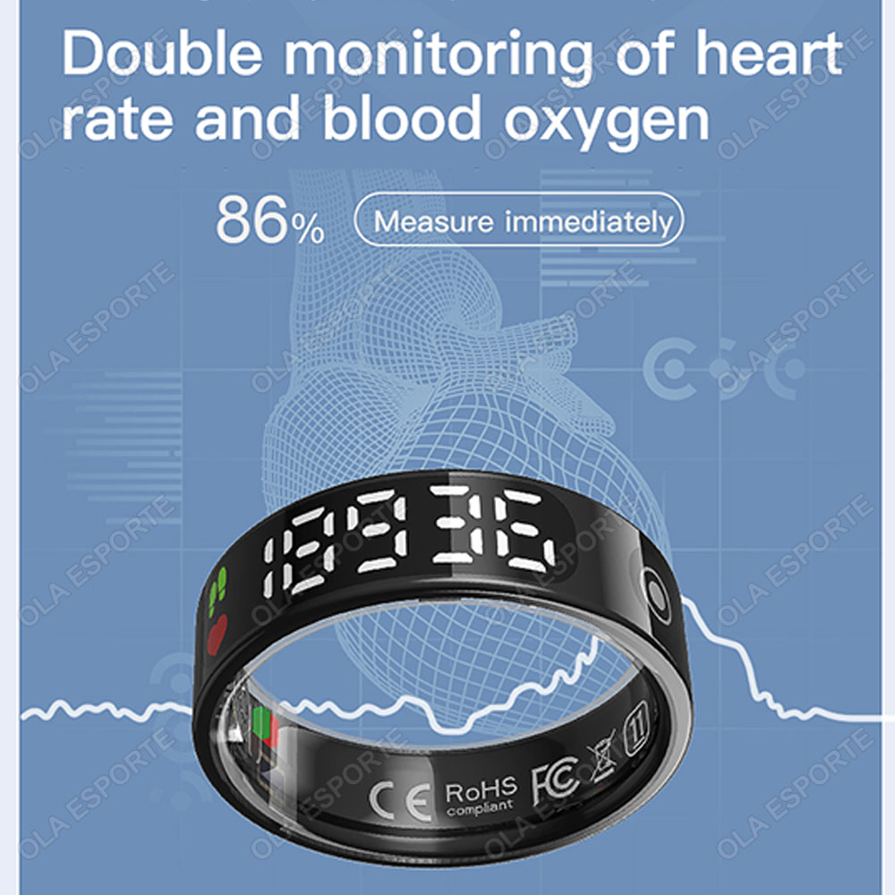 SR08 Smart Ring with Charging  - Smart Ring Health incelemesi ve fiyatı
