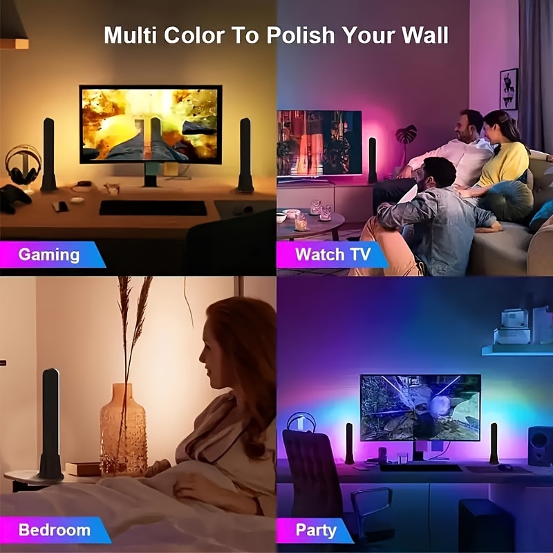 1pc Computer Desktop Decorativ - Rgb Desk Lamp Smart incelemesi ve fiyatı
