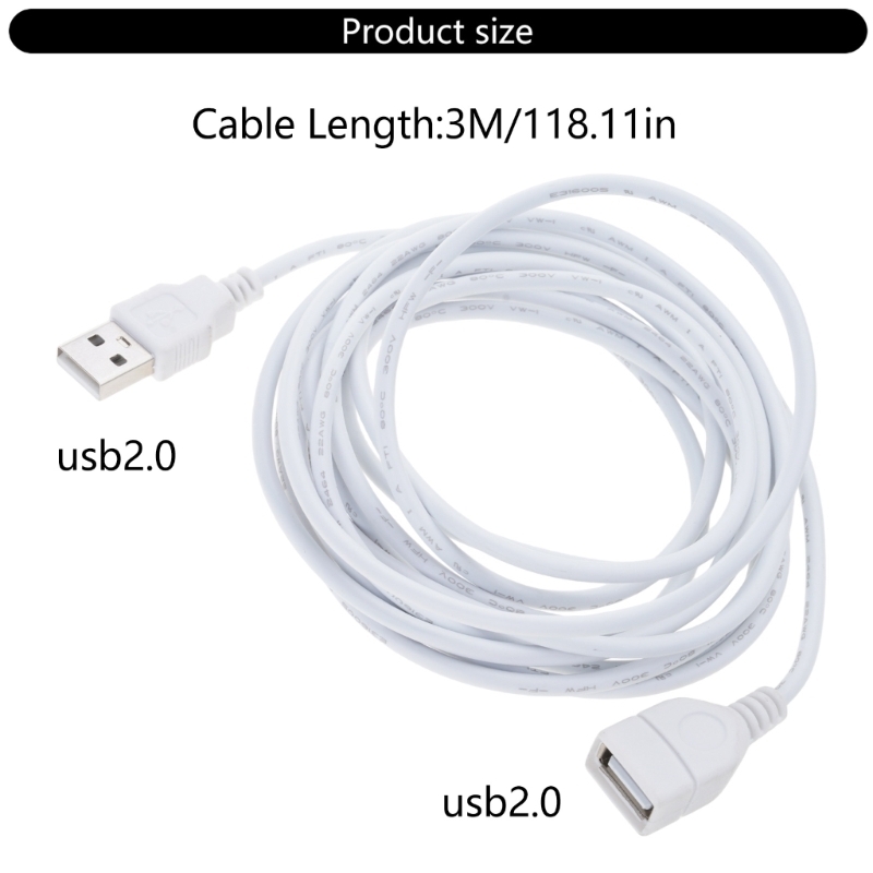  300CM USB Male To Female Char - Electronics And Gadgets C incelemesi ve fiyatı