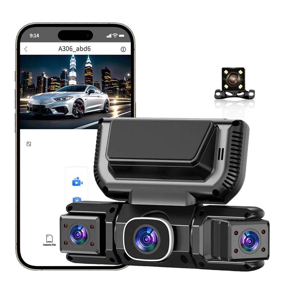 New WIFI 4Channel 360 Degree C - Panoramic Dash Cam 360 incelemesi ve fiyatı
