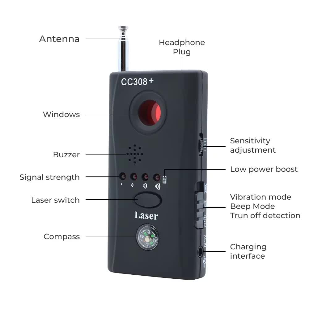 CC308 Portable Hidden Camera D - Electronics Gadgets Sale incelemesi ve fiyatı