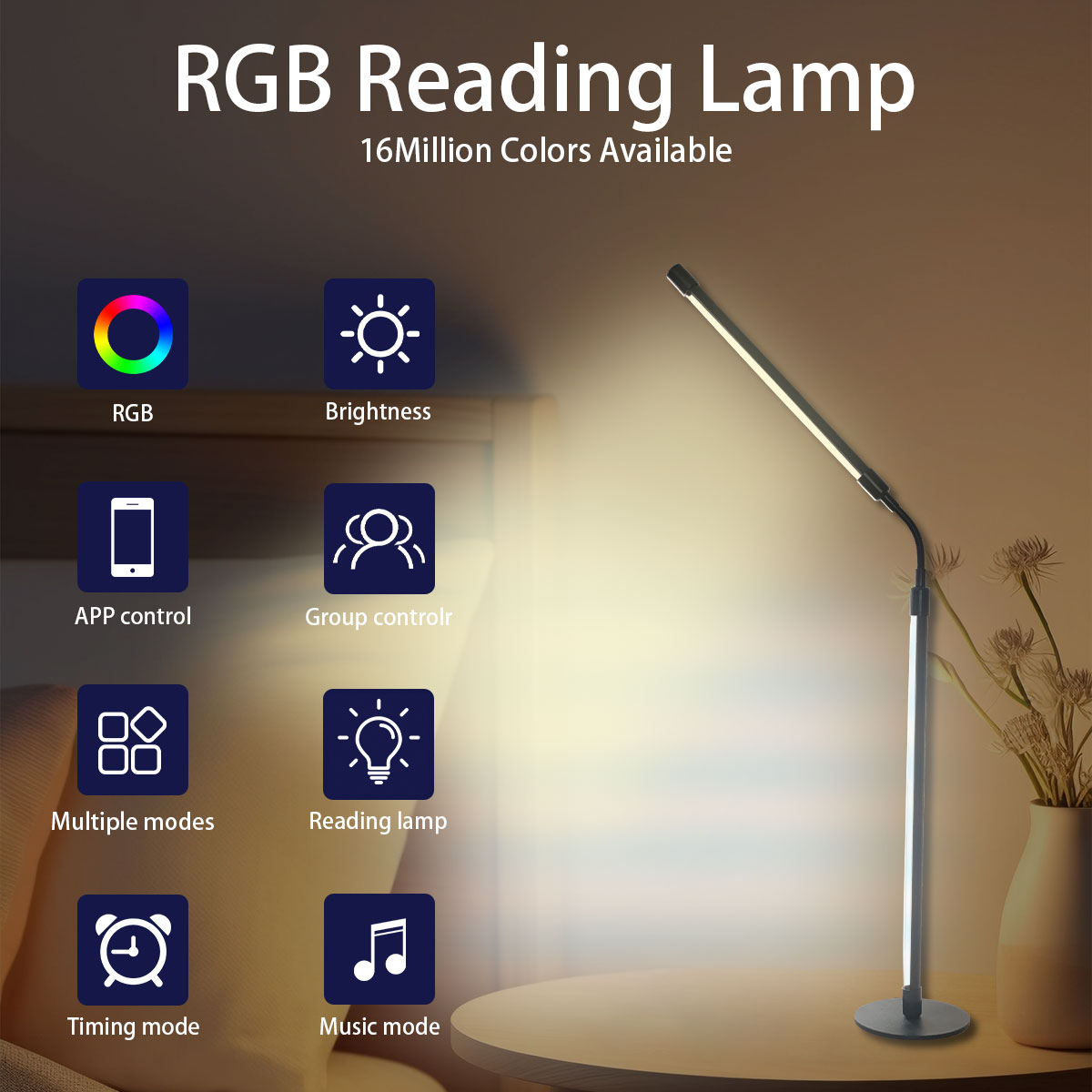 Smart Rgb Color-Changing Led D - Rgb Desk Lamp Smart incelemesi ve fiyatı