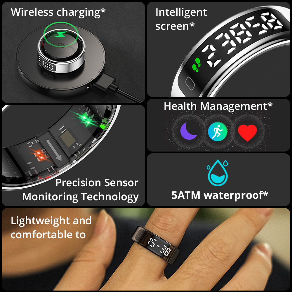 COLMI R12 Smart Ring with Disp - Smart Ring Health incelemesi ve fiyatı