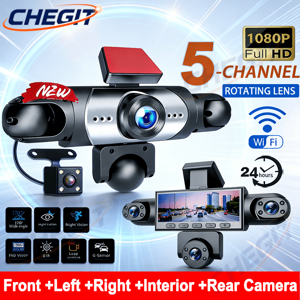 2026 NEW 3/5Camera Car DVR 108 - Panoramic Dash Cam 360 incelemesi ve fiyatı