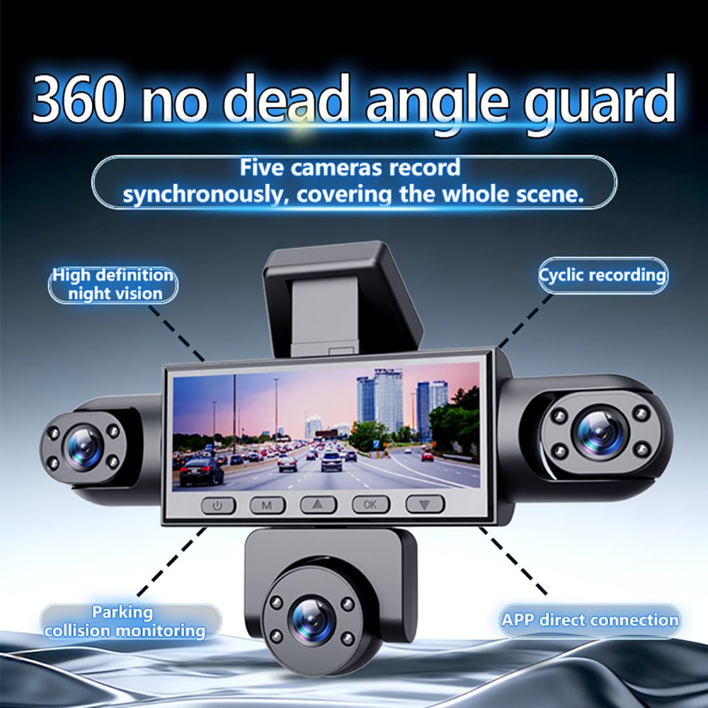 2026 NEW 3/5Camera Car DVR 108 - Panoramic Dash Cam 360 incelemesi ve fiyatı