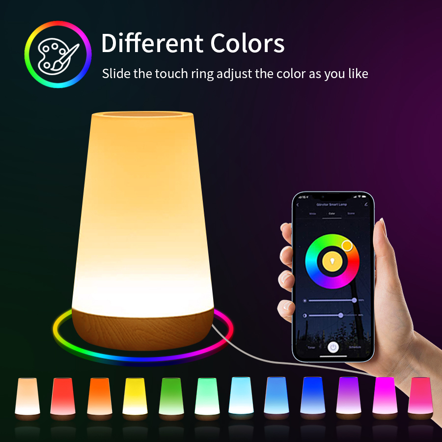 Tuya WiFi Smart Table Lamp Dim - Rgb Desk Lamp Smart incelemesi ve fiyatı