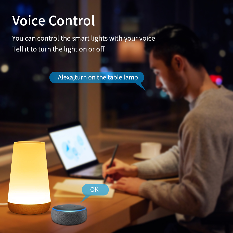 Tuya WiFi Smart Table Lamp Dim - Rgb Desk Lamp Smart incelemesi ve fiyatı