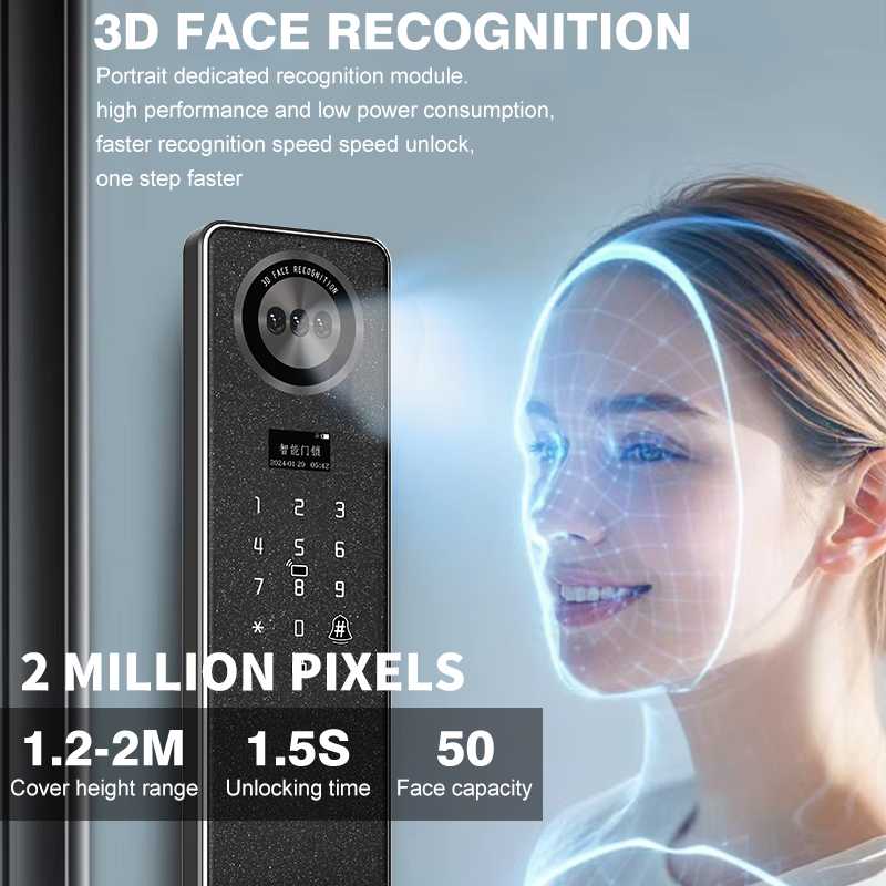 Tuya WiFi Smart Door Lock, Hom - Electronics & Gadgets Charging Gocable 8 In 1 Edc 100W Cable incelemesi ve fiyatı