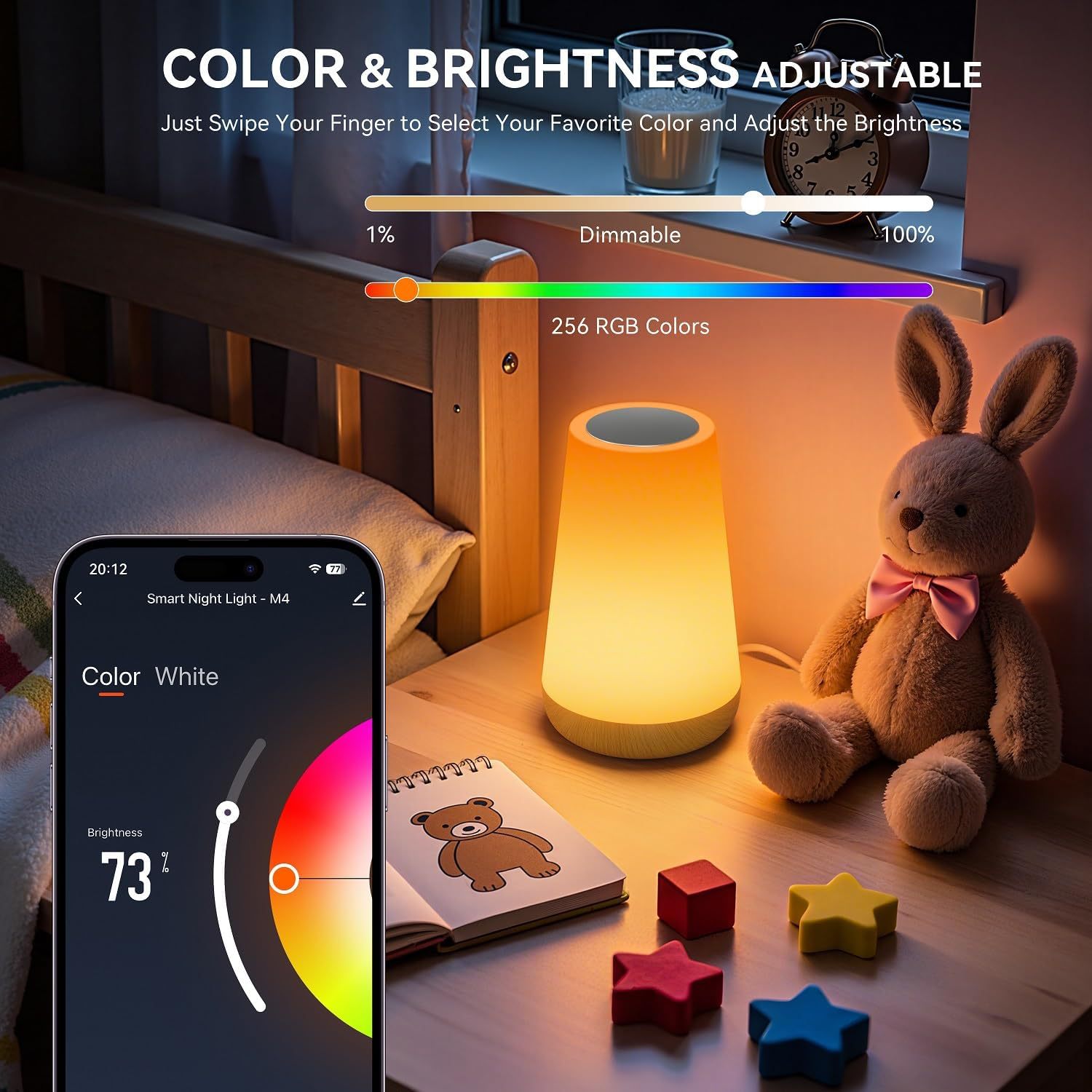 USB Rechargeable Tuya WiFi Sma - Rgb Desk Lamp Smart incelemesi ve fiyatı