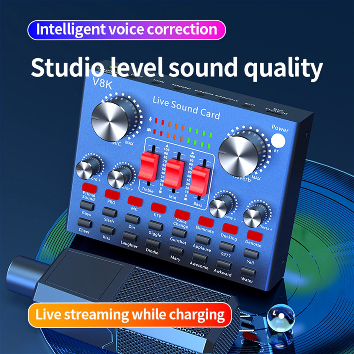M86K V8K Audio USB External So - Usb Sound Card External incelemesi ve fiyatı