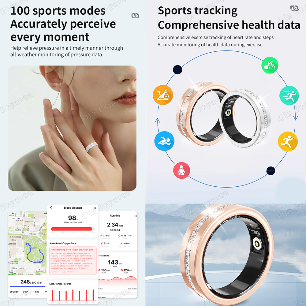 2025 New Smart Ring Lady Heart - Smart Ring Health incelemesi ve fiyatı