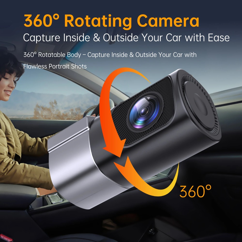 1080P Ultra HD Mini Dash Cam C - Panoramic Dash Cam 360 incelemesi ve fiyatı