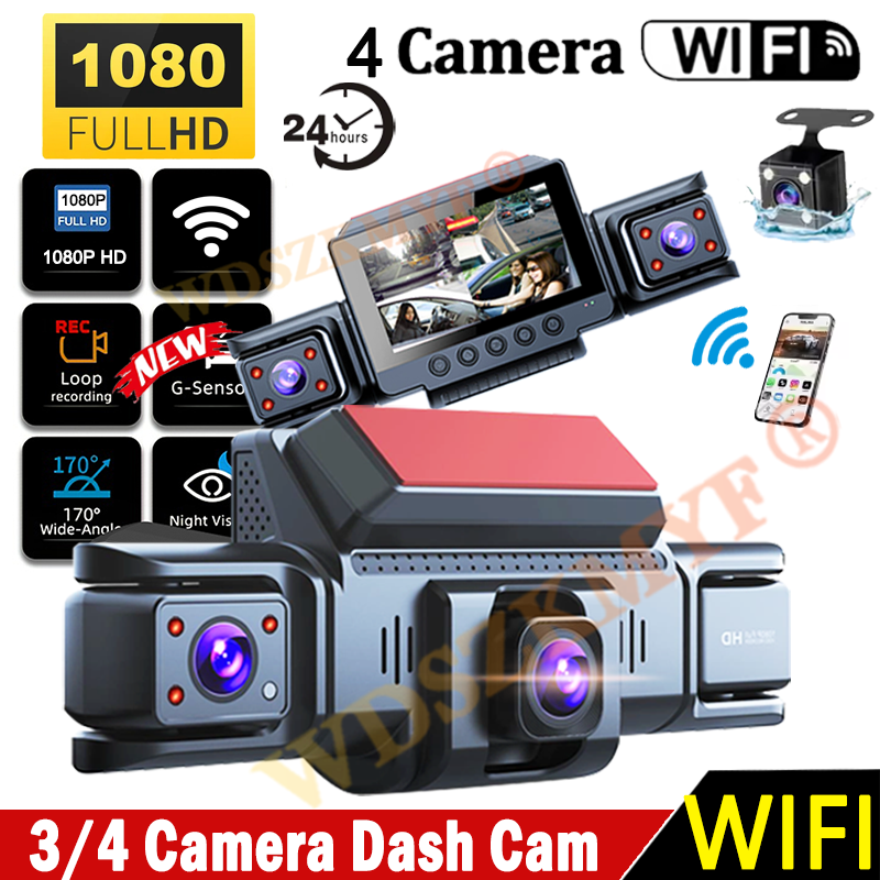 1080P HD DashCam for Cars 3/4  - Panoramic Dash Cam 360 incelemesi ve fiyatı