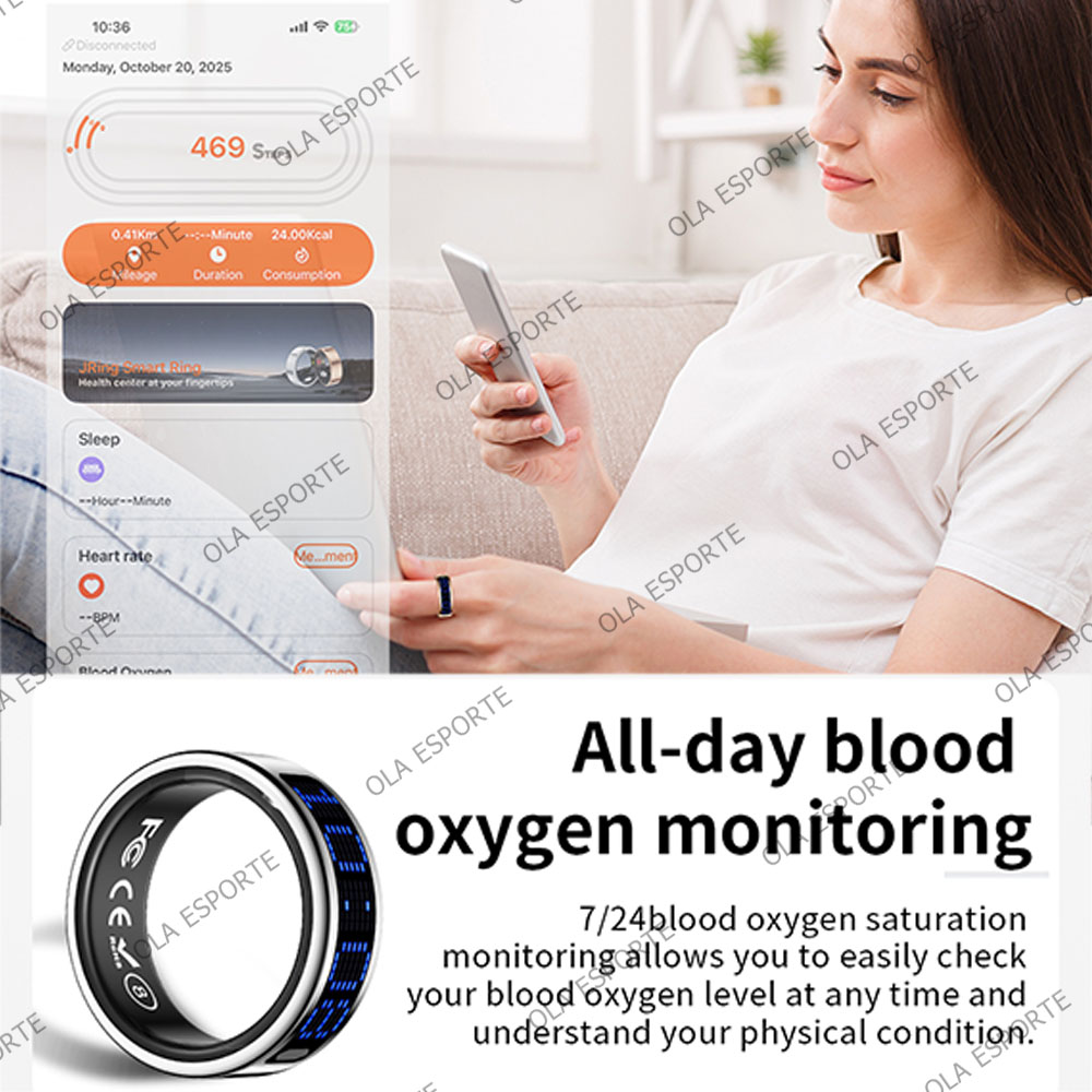 New Ultra-thin Lightweight Sma - Smart Ring Health incelemesi ve fiyatı