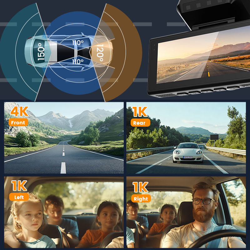 2026 WiFi GPS Car DVR Cam Vide - Panoramic Dash Cam 360 incelemesi ve fiyatı