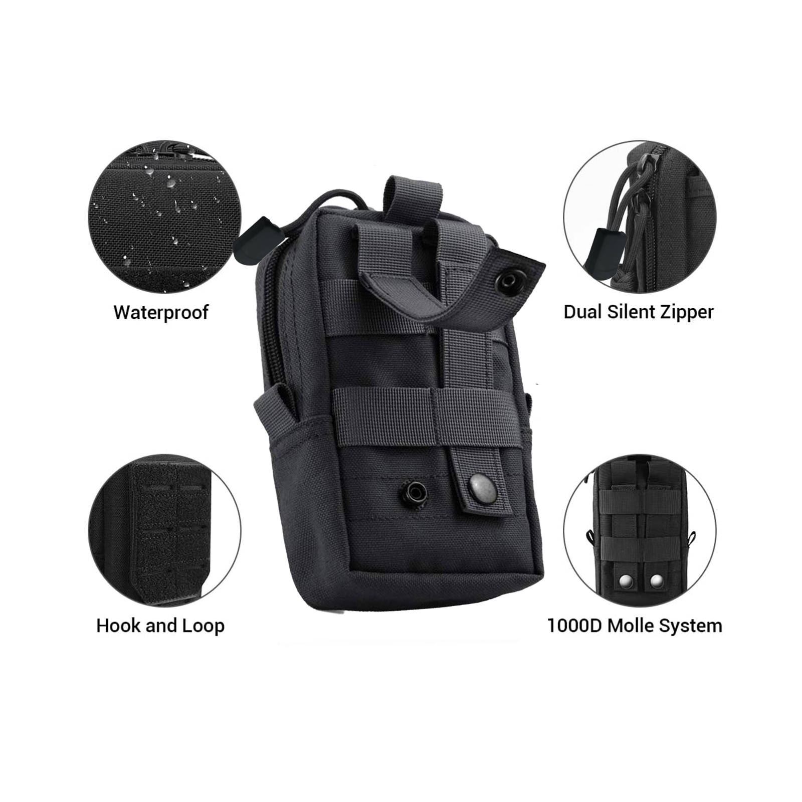 Tactical Molle Pouch Waist Bag - Gadgets For Electronics incelemesi ve fiyatı