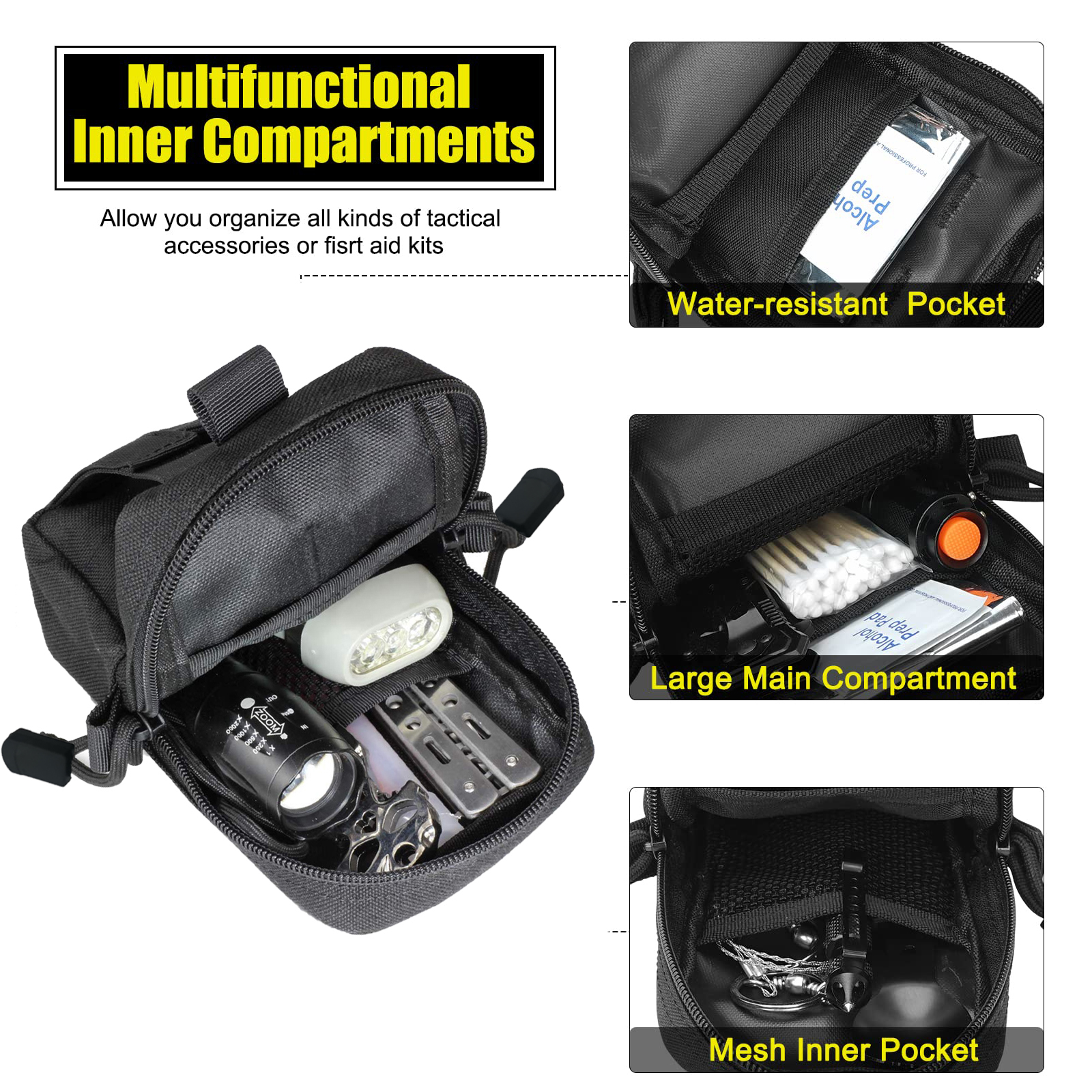 Tactical Molle Pouch Waist Bag - Gadgets For Electronics incelemesi ve fiyatı