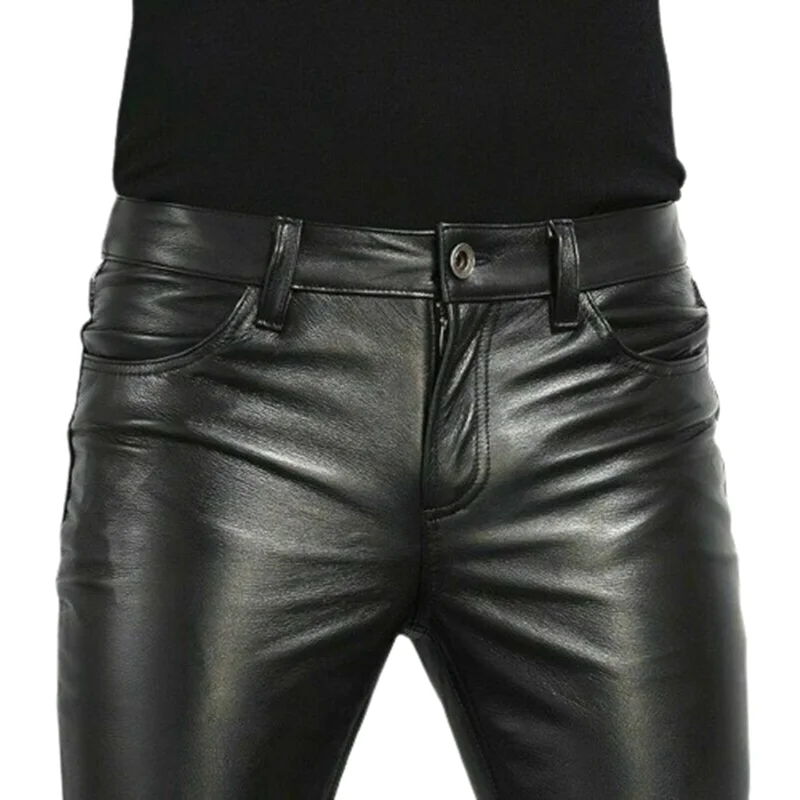 Choice PU Leather Pants Men's  - Smart Pen Digital incelemesi ve fiyatı