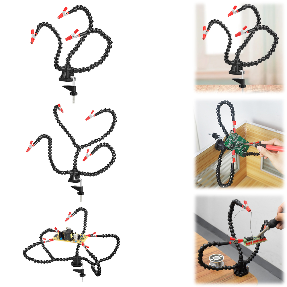Desk Clamp Soldering Third Han - Gadgets For Electronics incelemesi ve fiyatı