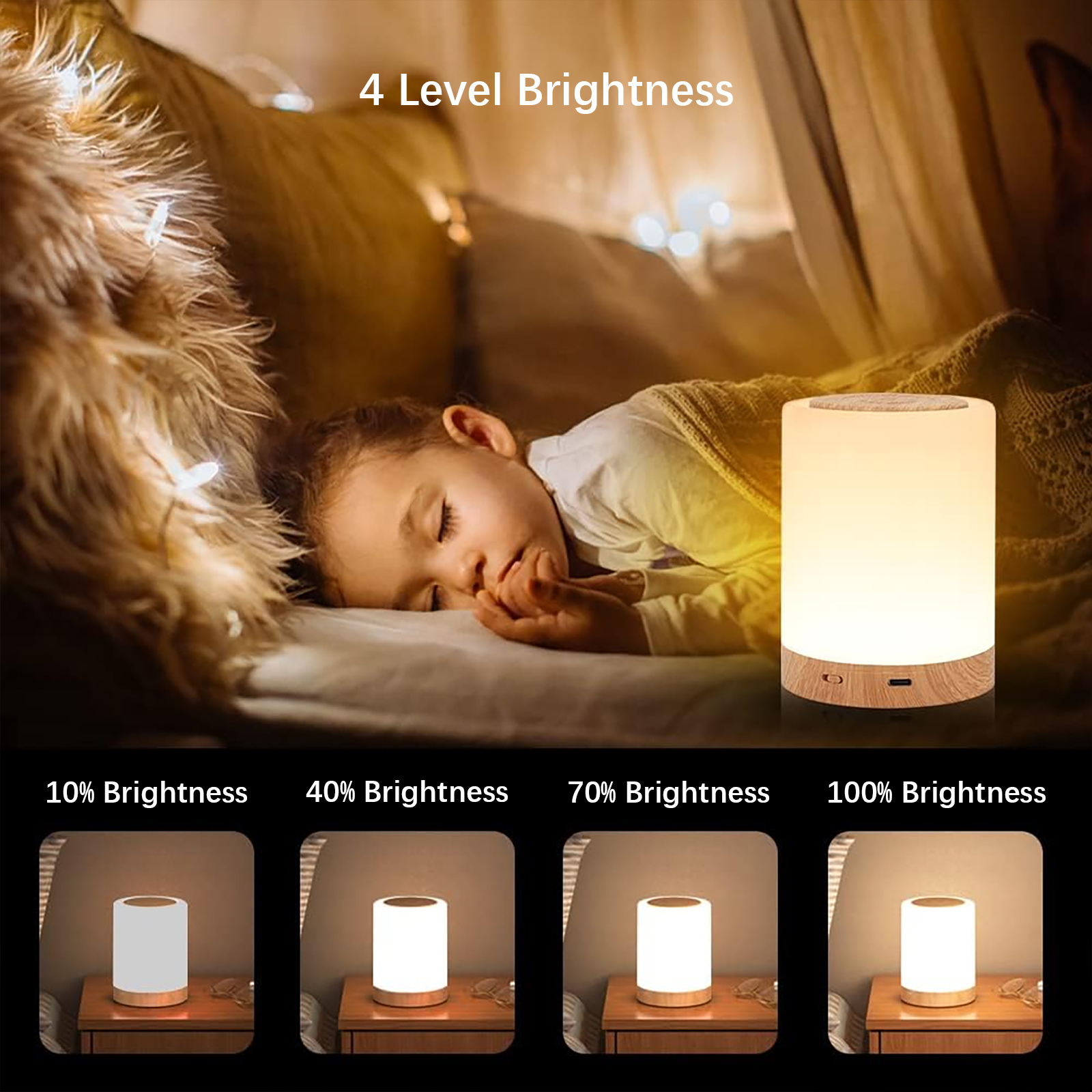 Smart LED Night Light, Portabl - Rgb Desk Lamp Smart incelemesi ve fiyatı