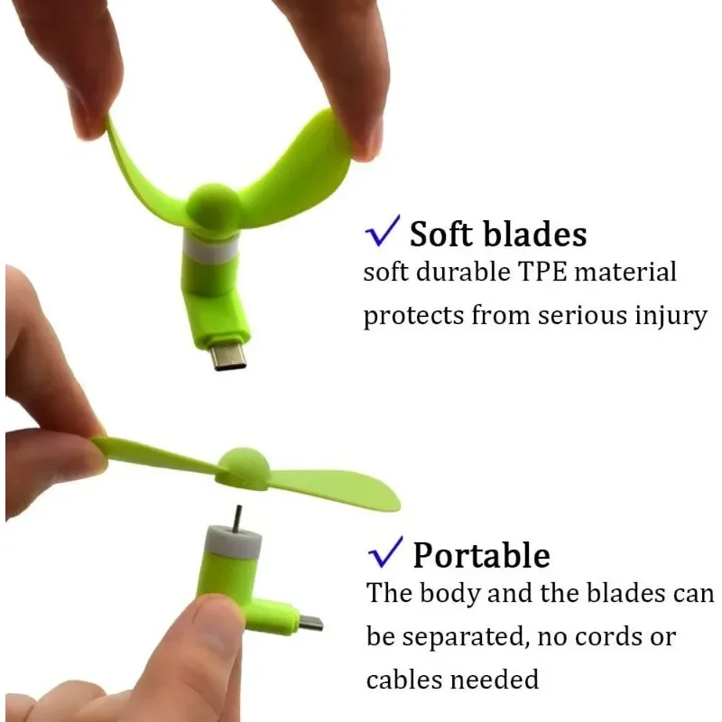 Type-C Mini Portable Micro Fan - Electronics Gadgets Sale incelemesi ve fiyatı