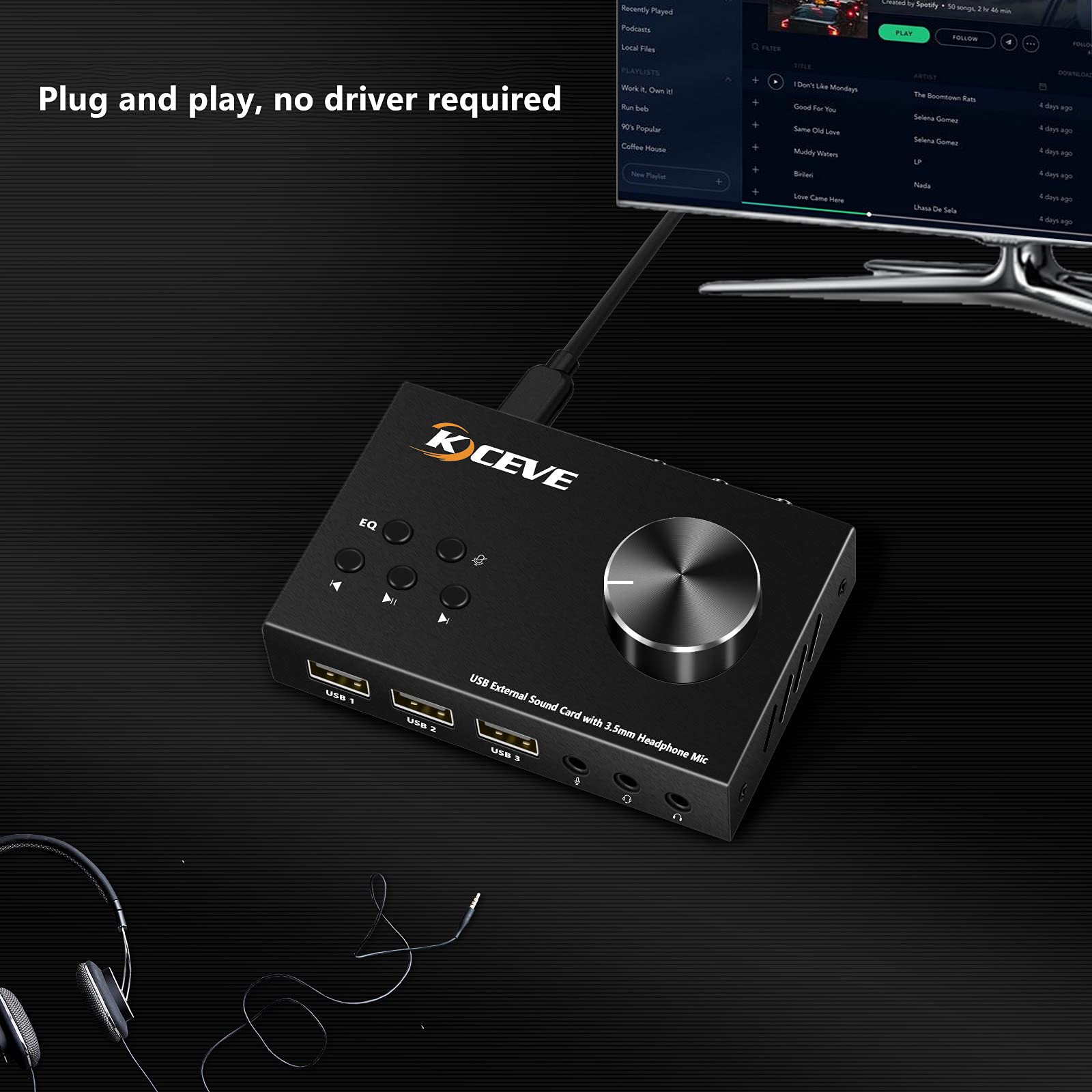 External Sound Card with Volum - Usb Sound Card External incelemesi ve fiyatı