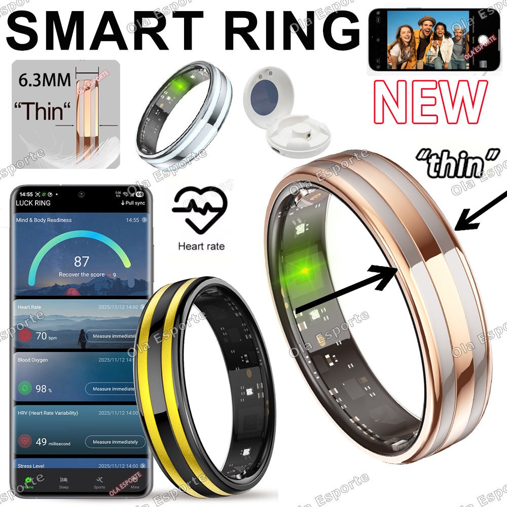 New 6.3mm Thin Smart Ring Heal - Smart Ring Health incelemesi ve fiyatı