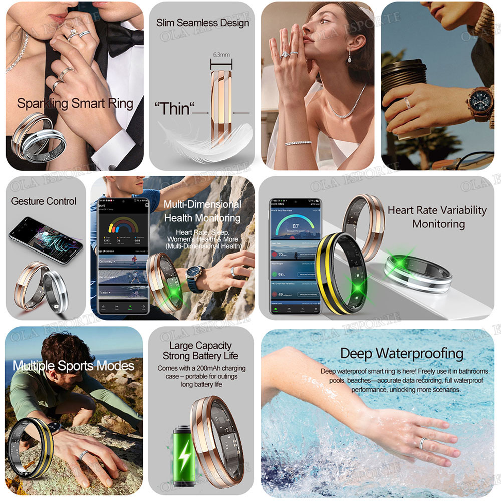 New 6.3mm Thin Smart Ring Heal - Smart Ring Health incelemesi ve fiyatı