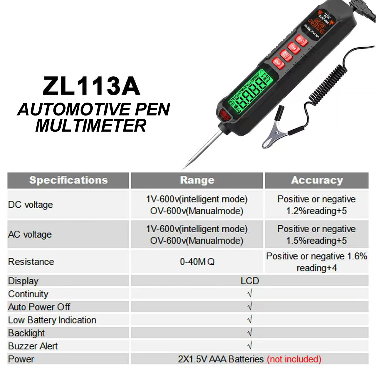 Smart Car Circuit Tester Digit - Smart Pen Digital incelemesi ve fiyatı