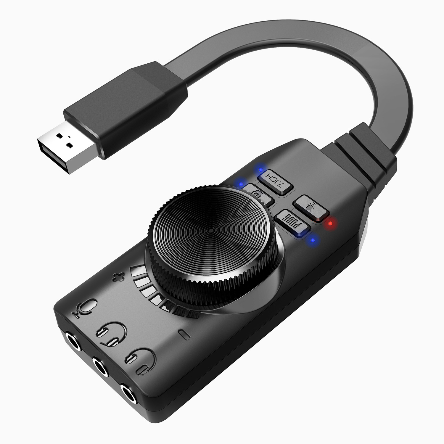 GS3 7.1 Channel Sound Card Con - Usb Sound Card External incelemesi ve fiyatı