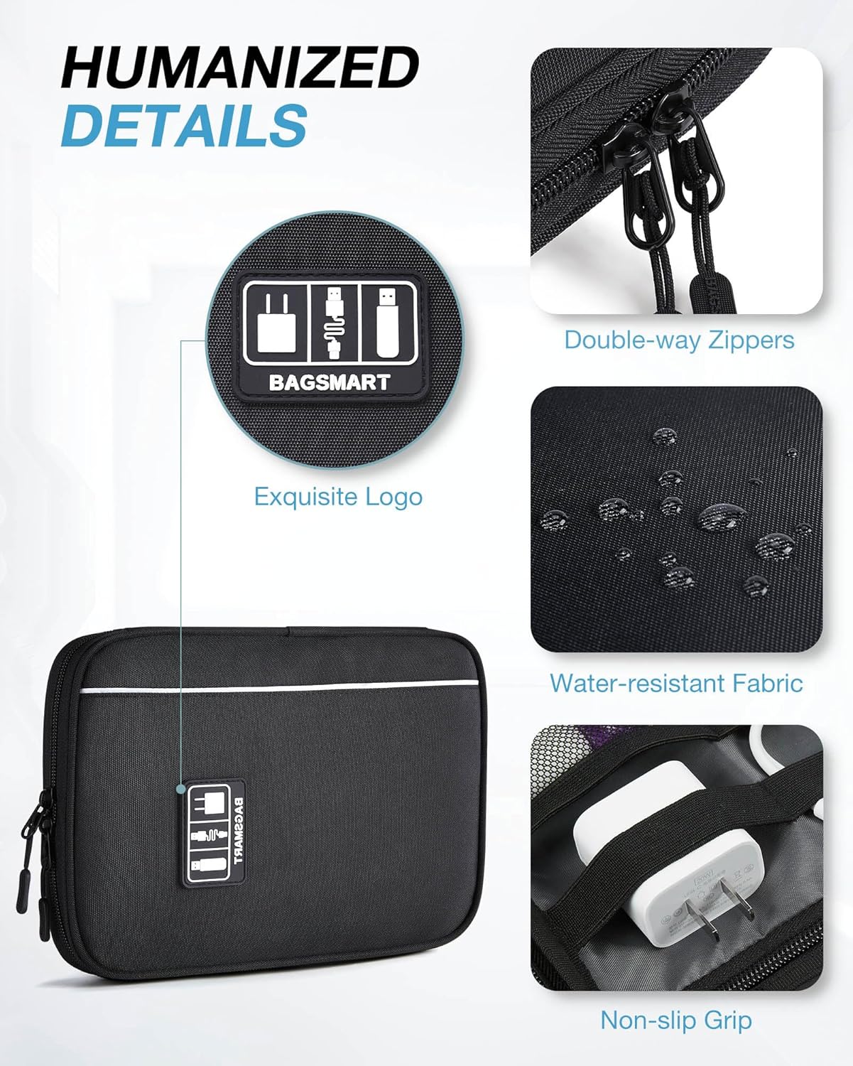 Large Electronics Travel Organ - Electronics & Gadgets Charging Gocable 8 In 1 Edc 100W Cable incelemesi ve fiyatı