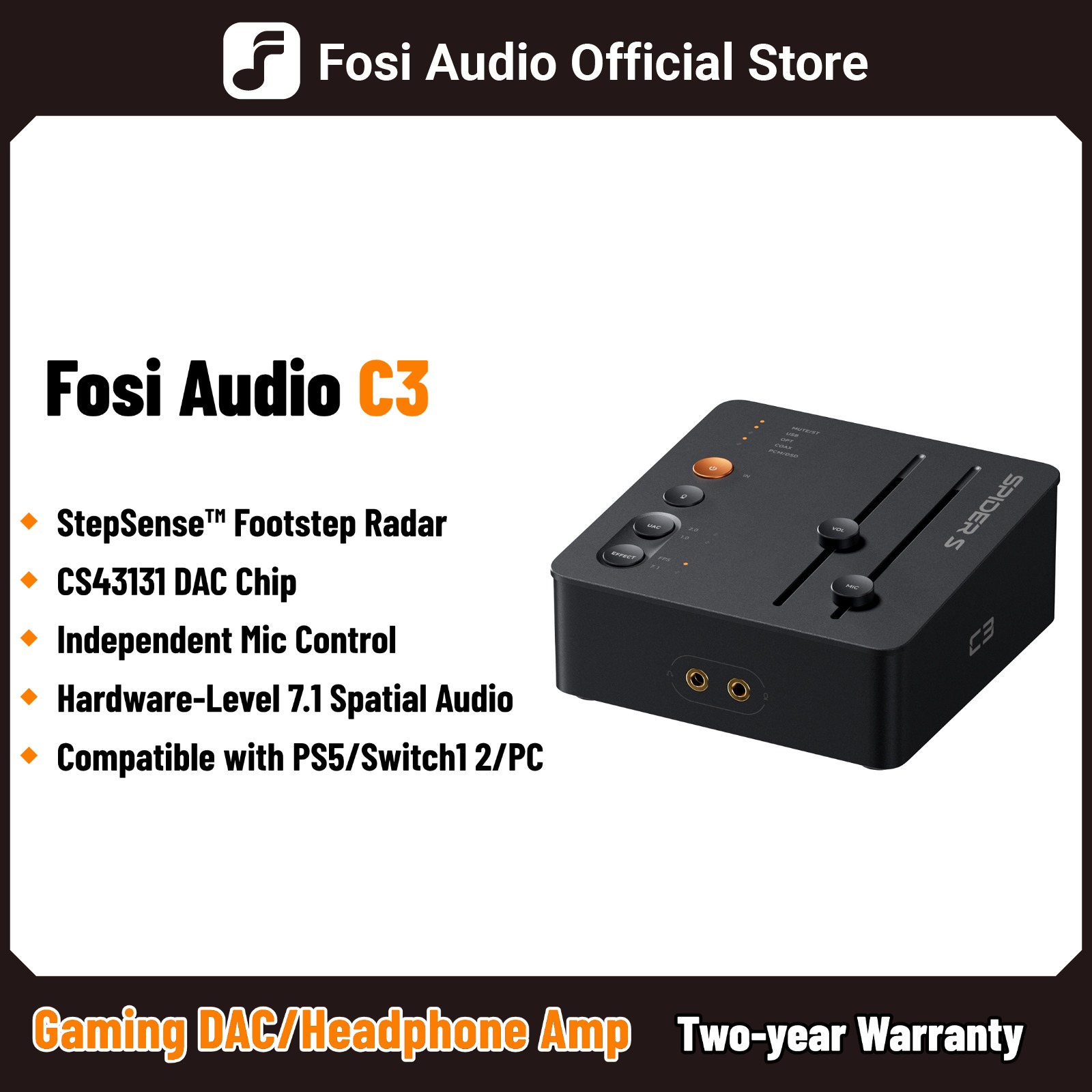 Fosi Audio C3 External Gaming  - Usb Sound Card External incelemesi ve fiyatı