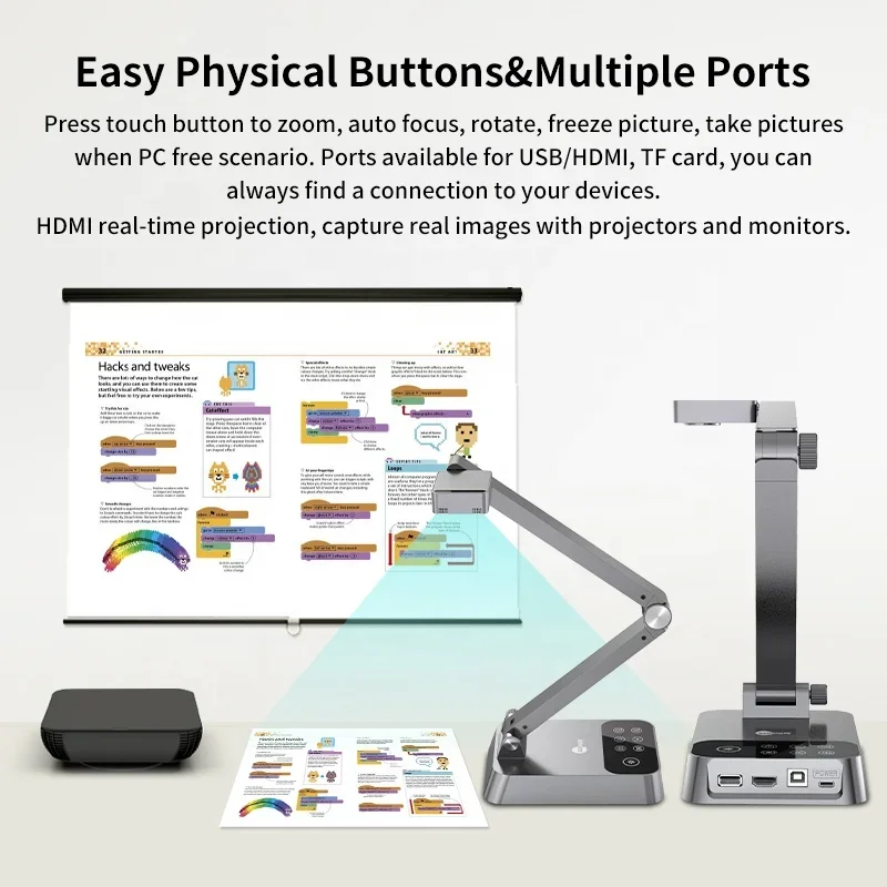 New Portable Educational Proje - Document Camera Visualizer incelemesi ve fiyatı