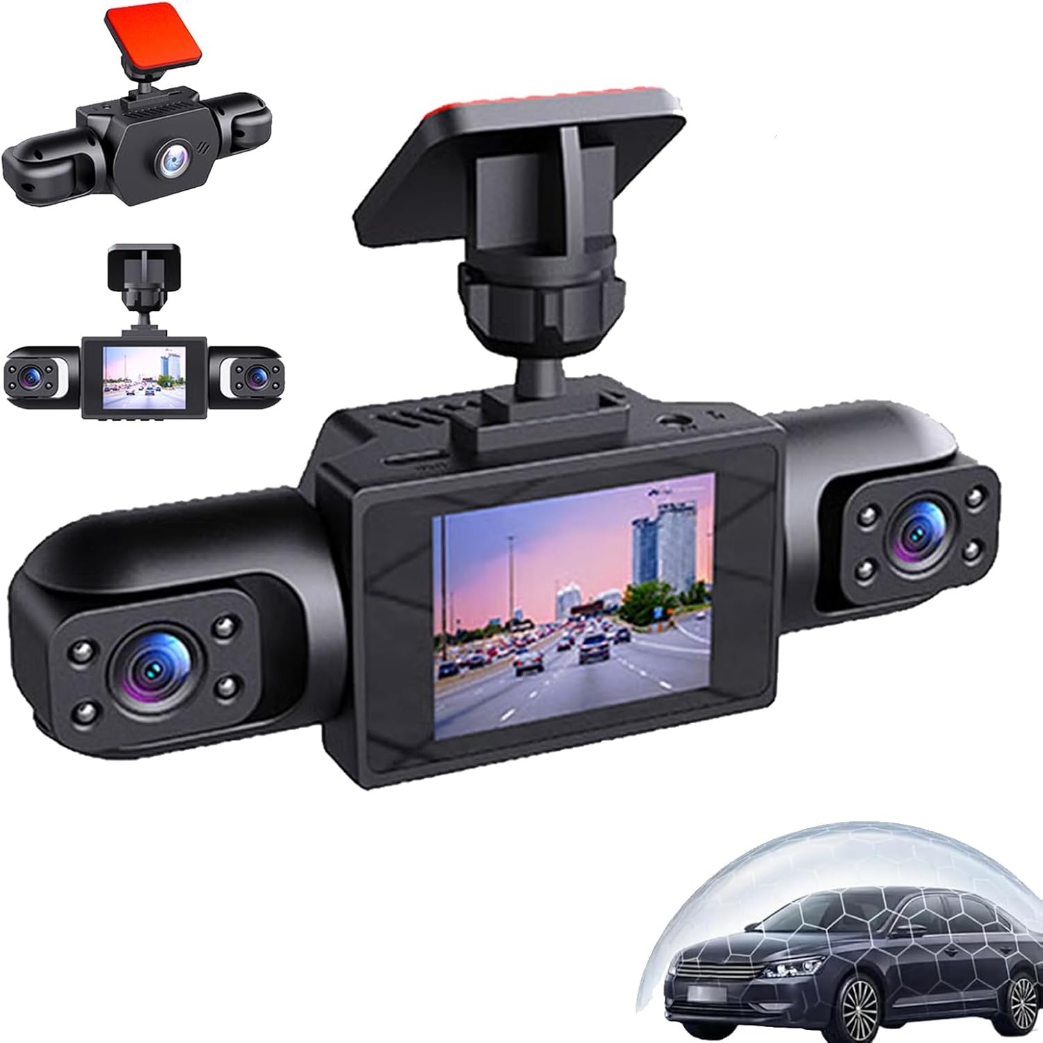 All-Round 360 Degree 1080P Pan - Panoramic Dash Cam 360 incelemesi ve fiyatı