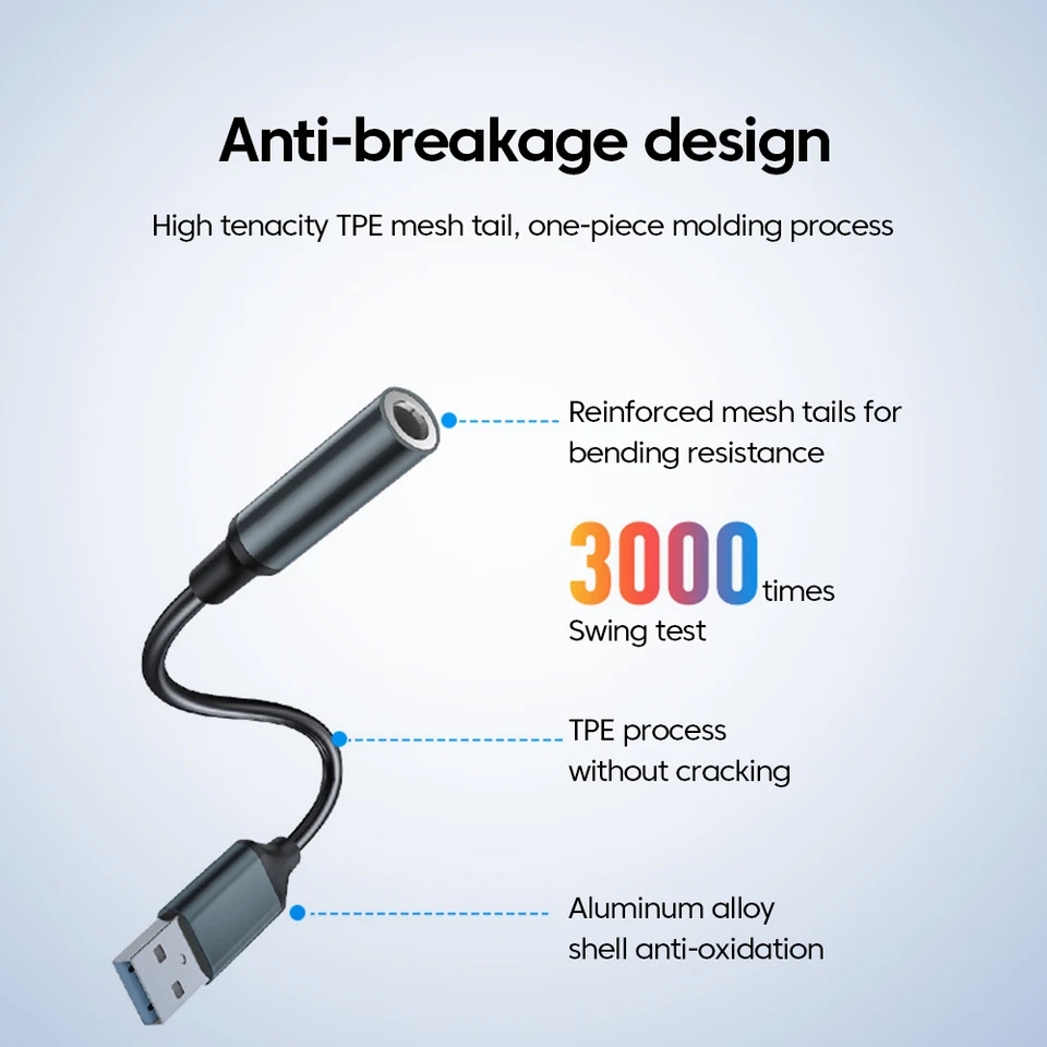 HiFi USB to 3.5mm Audio Adapte - Usb Sound Card External incelemesi ve fiyatı