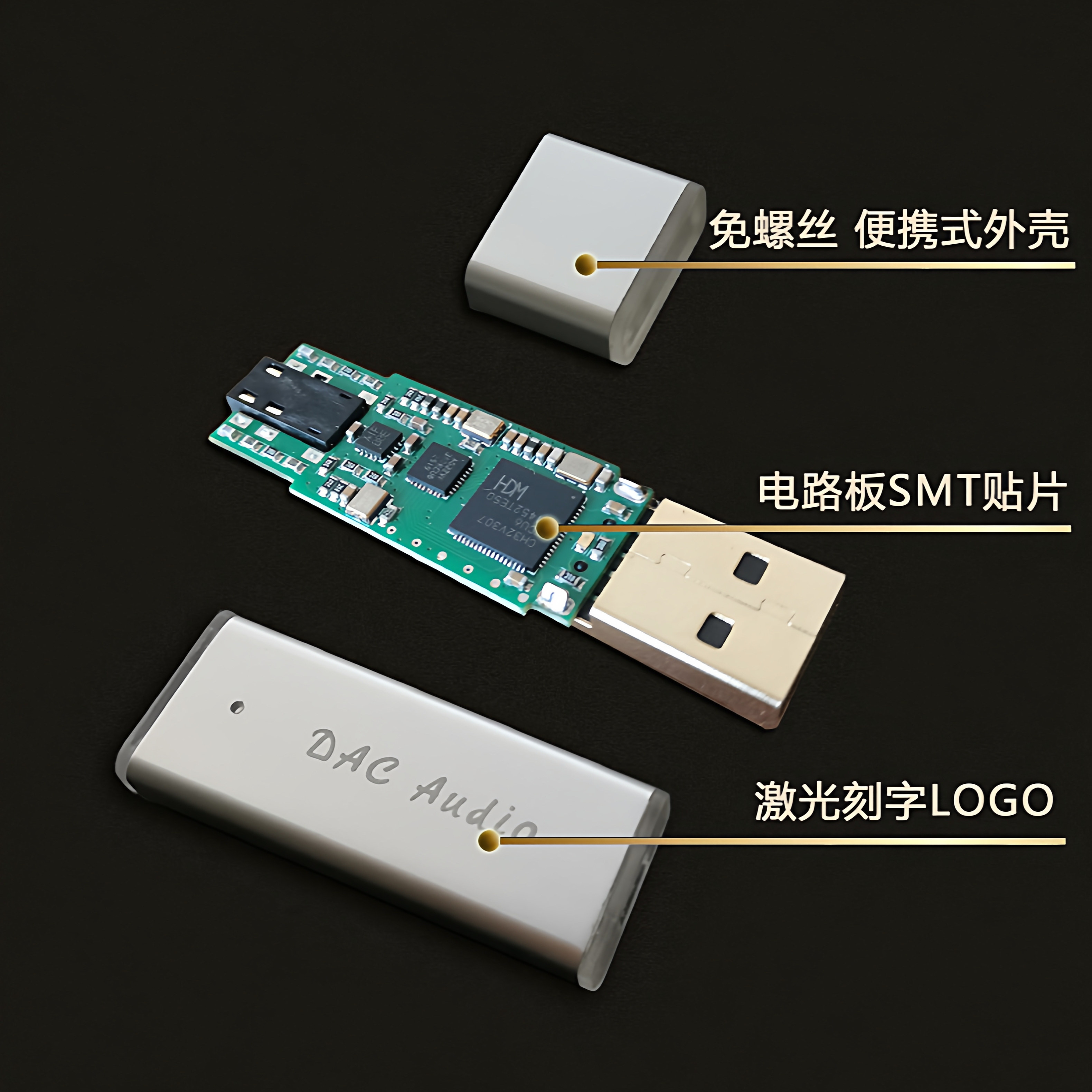 USB Mini Portable DAC Decoder  - Usb Sound Card External incelemesi ve fiyatı