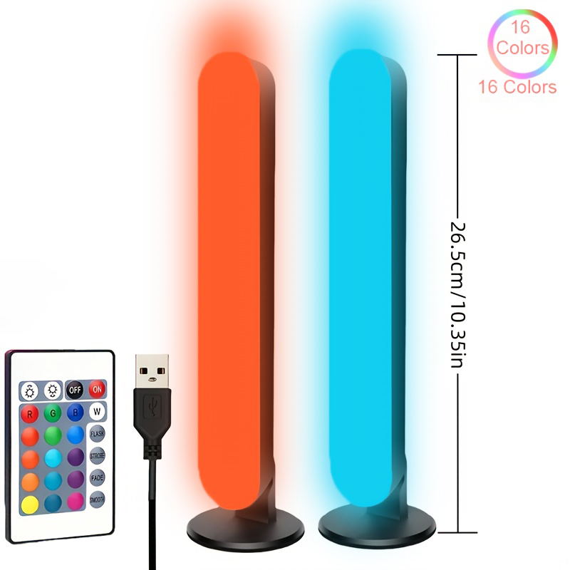 1/2pc LED Desktop Smart RGB Li - Rgb Desk Lamp Smart incelemesi ve fiyatı