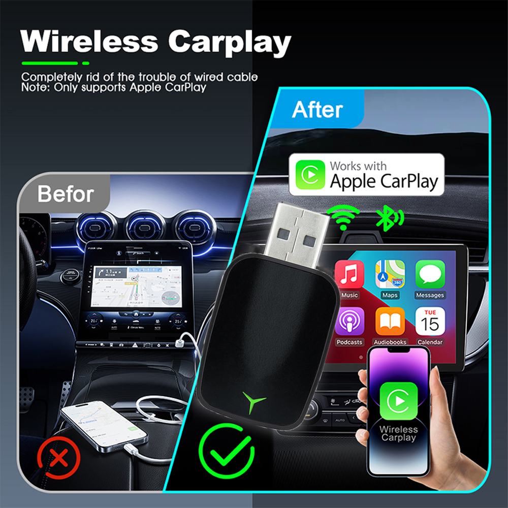 New Wired To Wireless Carplay  - Gadgets For Electronics incelemesi ve fiyatı