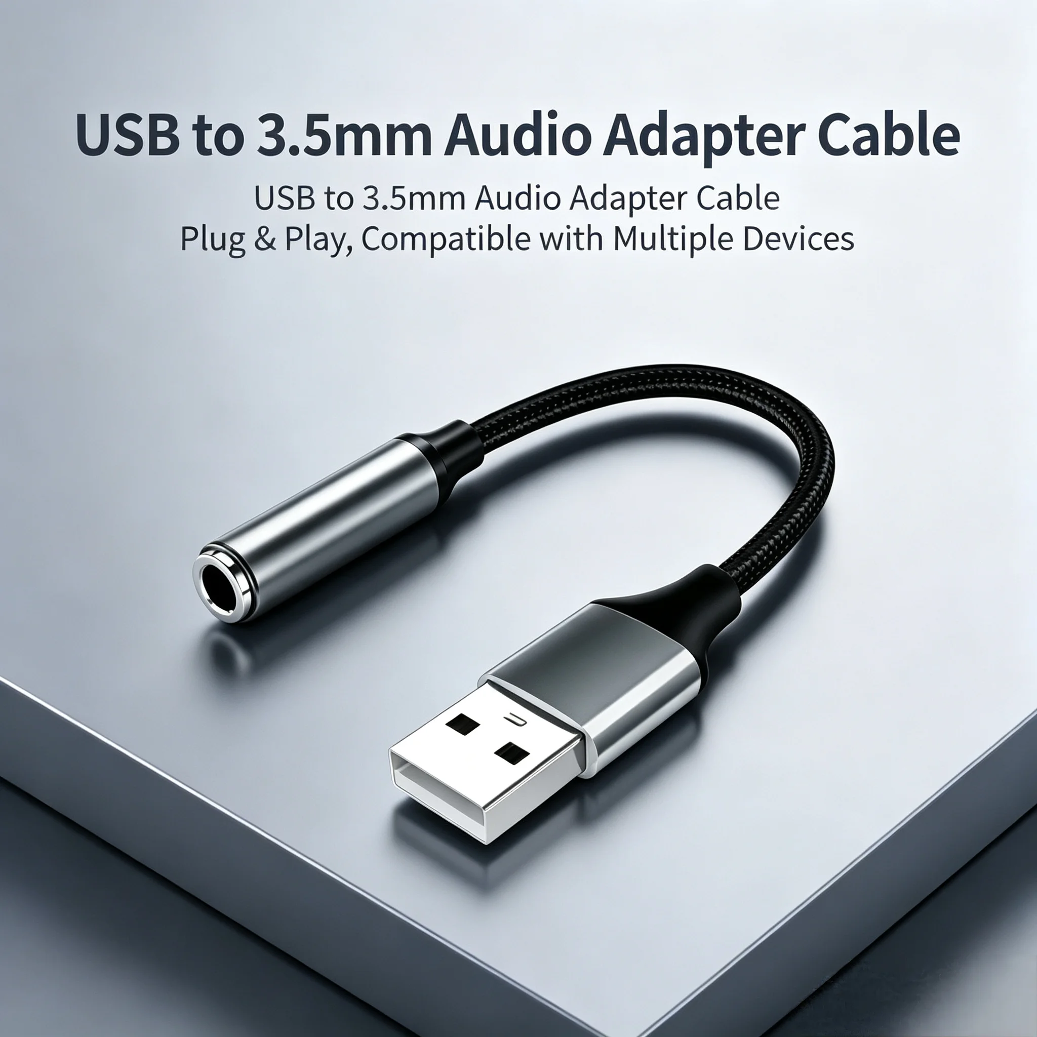 USB to 3.5mm Audio AUX Cable A - Usb Sound Card External incelemesi ve fiyatı