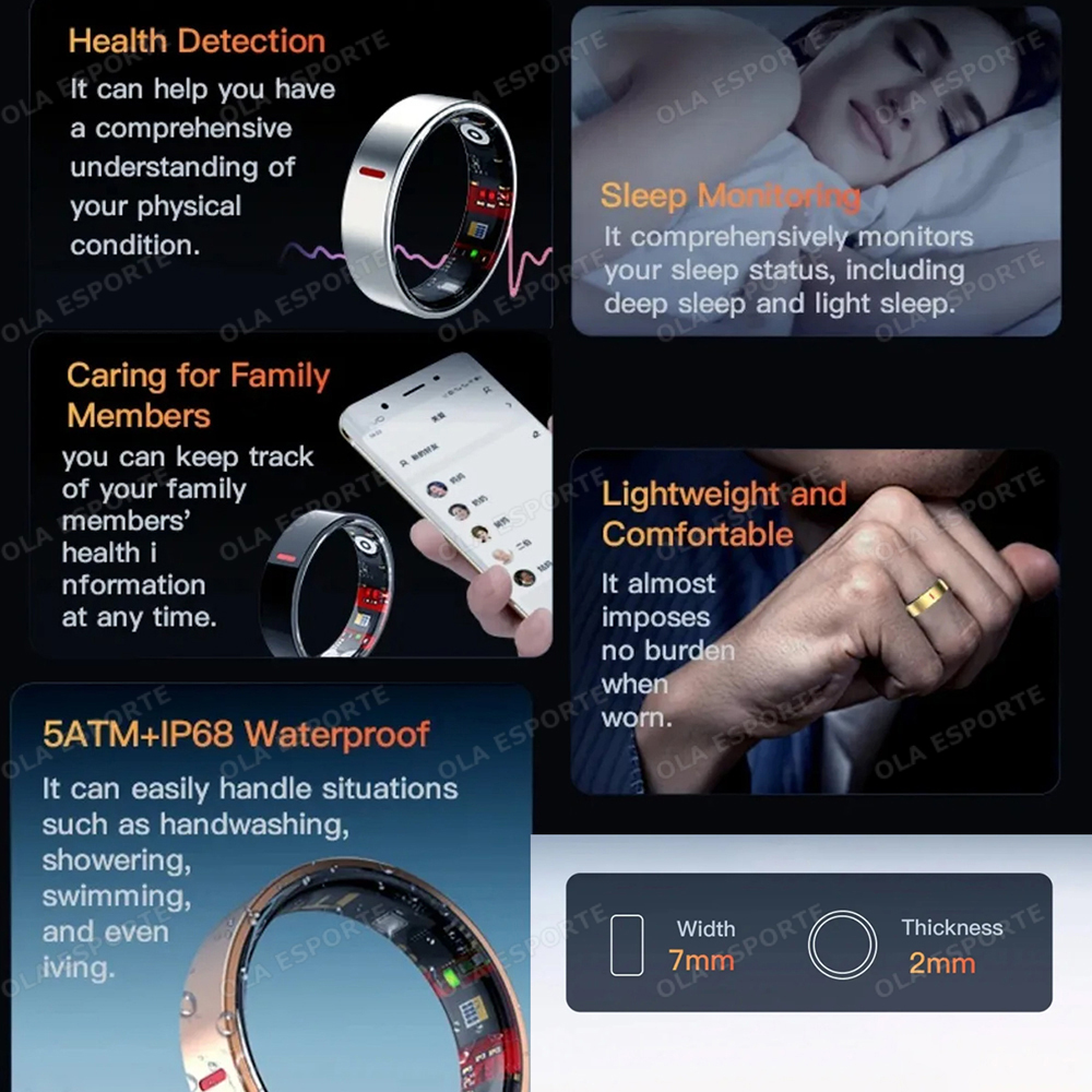2026 Outdoor Sports Smart Ring - Smart Ring Health incelemesi ve fiyatı