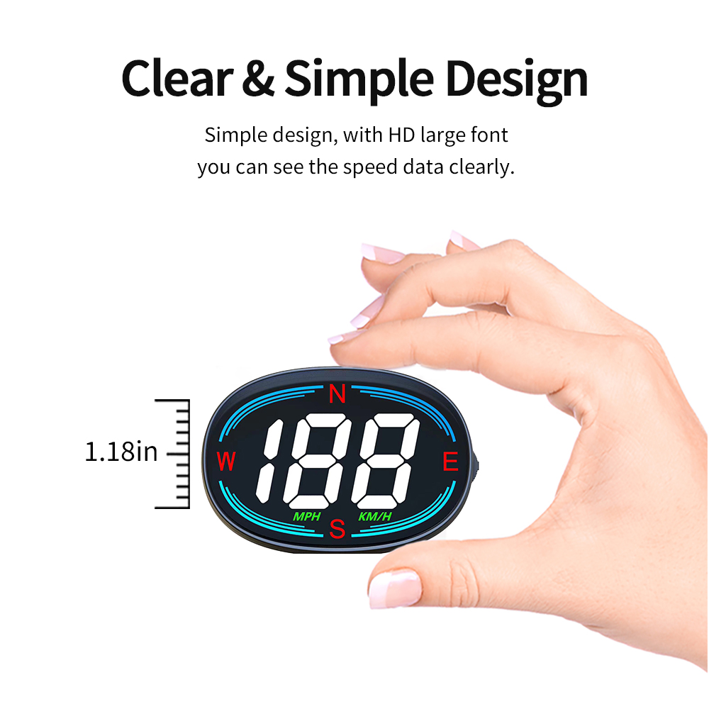 H2 GPS Car HUD digital KM/H MP - Gadgets For Electronics incelemesi ve fiyatı