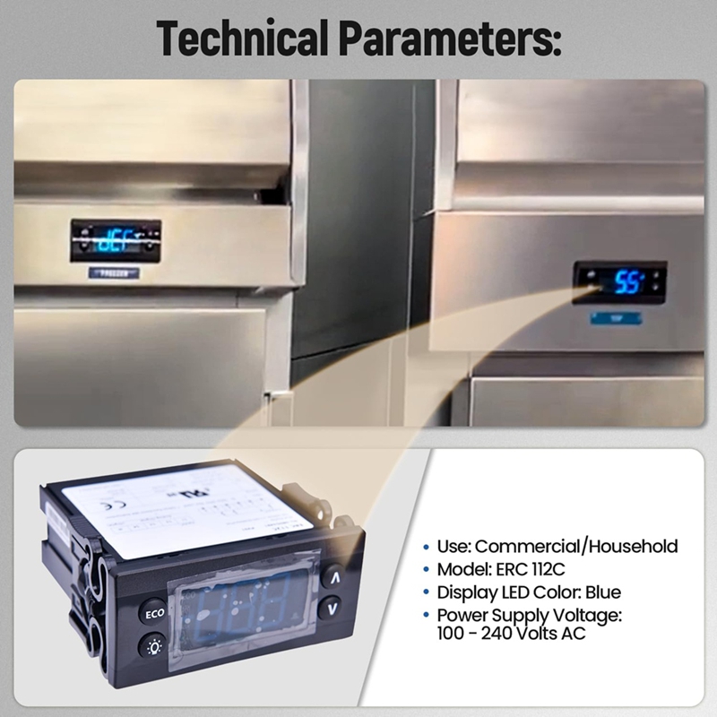 Erc112C Temperature Controller - Electronics & Gadgets Charging Gocable 8 In 1 Edc 100W Cable incelemesi ve fiyatı