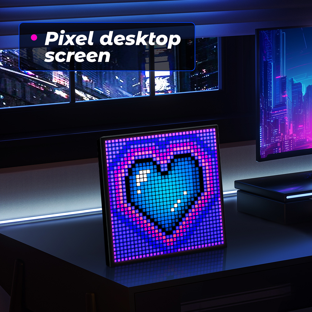Smart LED Pixel Display,32X32， - Rgb Desk Lamp Smart incelemesi ve fiyatı