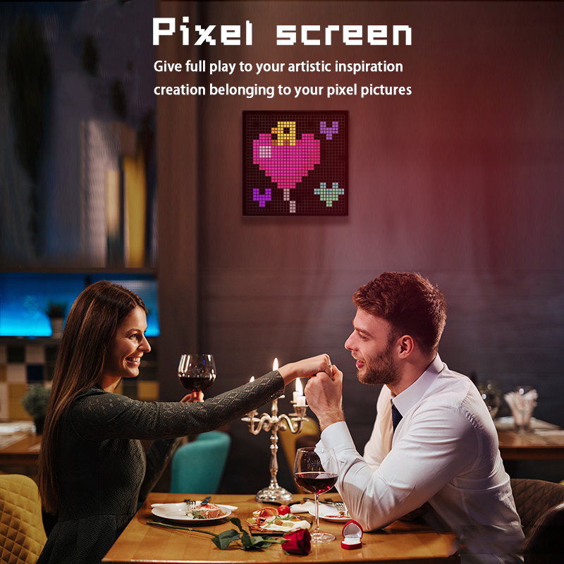 Smart LED Pixel Display,32X32， - Rgb Desk Lamp Smart incelemesi ve fiyatı