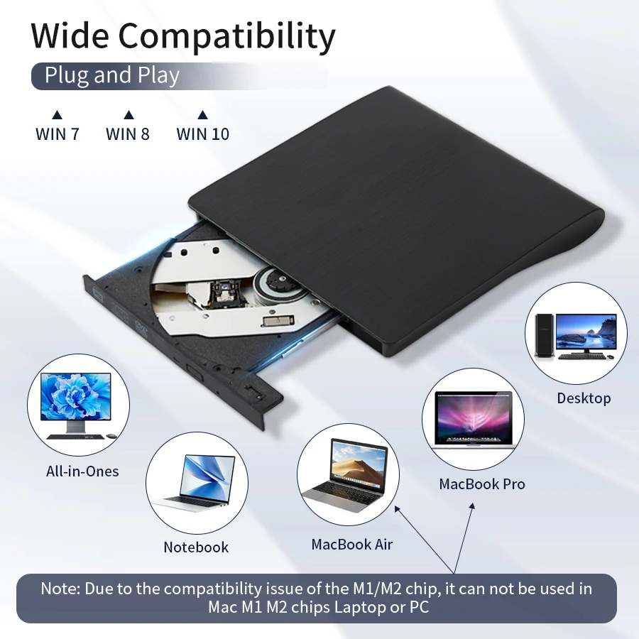 USB 3.0 Type-C DVD Burner 2-in - Usb Sound Card External incelemesi ve fiyatı