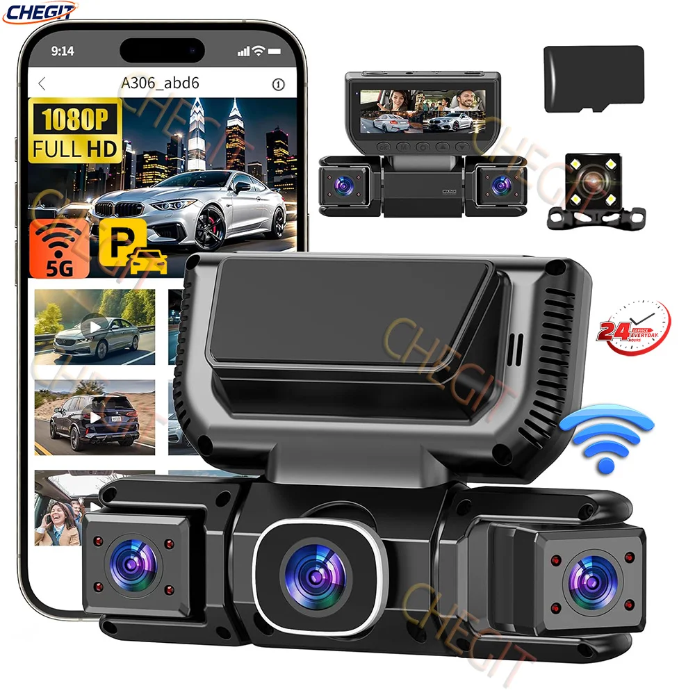 360 Degrees 4Camera Front Left - Panoramic Dash Cam 360 incelemesi ve fiyatı