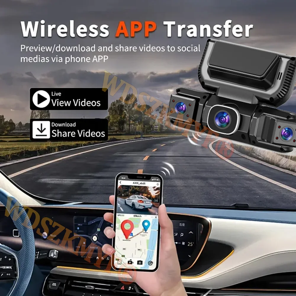 360 Degrees 4Camera Front Left - Panoramic Dash Cam 360 incelemesi ve fiyatı
