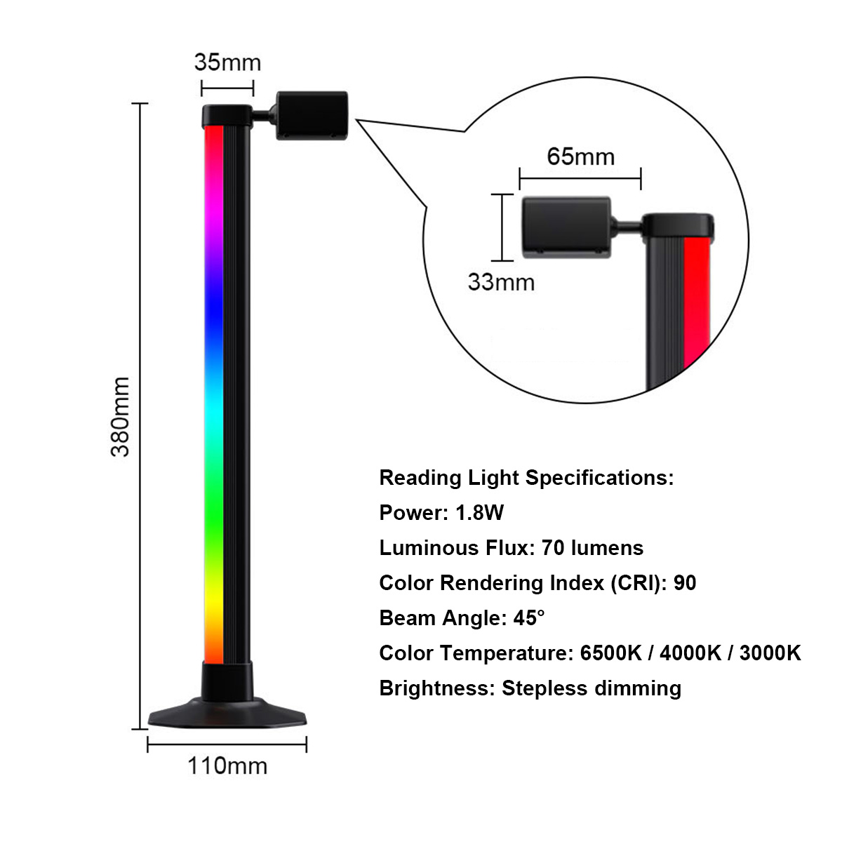Smart Light Bar LED RGB Music  - Rgb Desk Lamp Smart incelemesi ve fiyatı