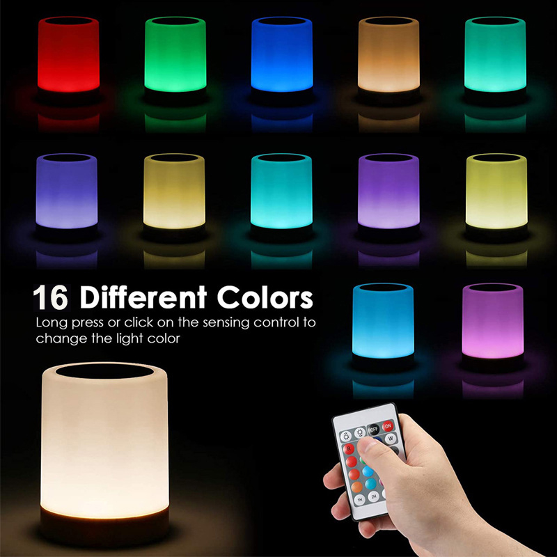 16 Colors Smart Touch Bedside  - Rgb Desk Lamp Smart incelemesi ve fiyatı